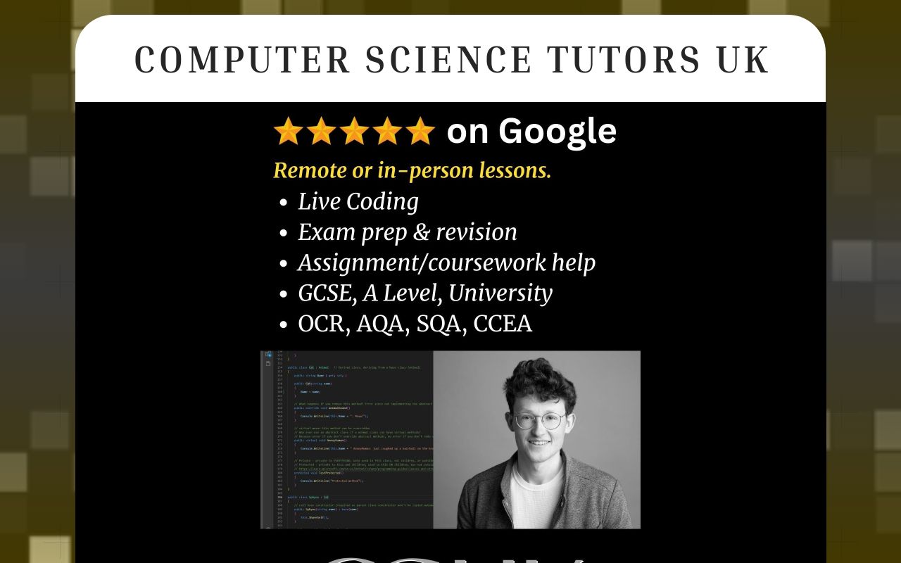 Computer Science Tutors UK
